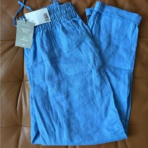 H&M Linen Joggers